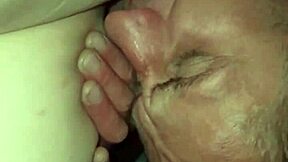 yourmotherfucker tongue dives deep into wet teen pussy folds