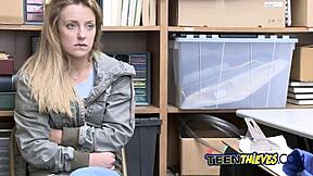 kate cries office blackmail forces petite teen on police big black cock