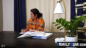 Stepdad caught stepbro fingering my pussy what happens next