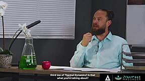 freya parker's nuru massage ends with teacher cumshot ride