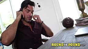 Petite Ebony Sarah Banks Bent Over Fucked Hard Doggystyle