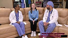 Perv Doctor Dominates Handcuffed Serena Morgan In Hospital