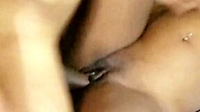 Ebony wife screams on massive BBC gape fuck