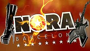 horny blonde teen dances groping her pussy and tits to music