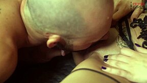 stepsis bent over sucks big cock then rough doggy while mom out