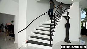 hot blonde teen toyed fucked hardcore by stepsister's husband taboo