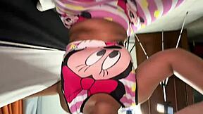 my step-nephew forces me suck his penis while careless husband watches