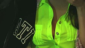 babe from bar bends over sucks dick rough pov cowgirling hard!