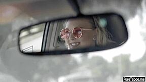 older guy gently takes virginity from nervous petite blonde teen in first time