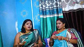 desi mallu bhabhis seduce servant for wild threesome?