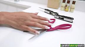 🍆 rachel rivers drools on that huge rod... barely fits down her throat 😩💦