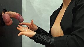 A dominant Russian mistress builds orgasm collection with handjobs and squirts