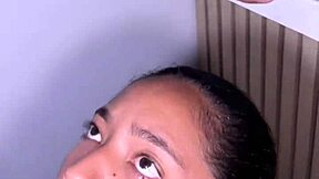 he cums too quick eating my huge cock whole 😩🍆 amateur couple blowjob deepthroat!