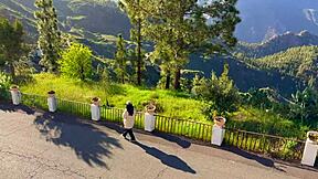 hot latina's huge ass bounces on big cock before brutal doggystyle pounding