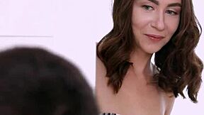 Vivan Grace's Slim Shaved Pierced Pussy Cowgirl Anal Compilation