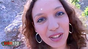 A young arab teen fucked hard outdoors until she squirts everywhere, you watching?