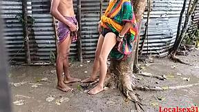 Why Does Married Bengali Bride Fuck Outdoor On Ranch With Friend?