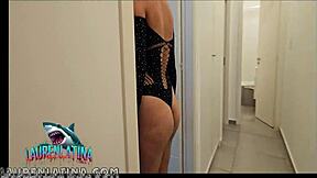 Venezuelan big ass beauty raw halloween fuck with gringo stud