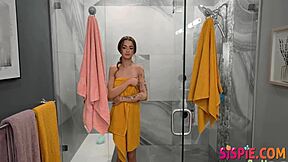 Intimate Stepsibling Seduction! Nikki and Jodie Fuck Petite and Raw!