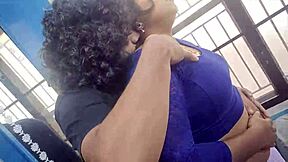 naughty indian college coed bends over for husband's huge cock anal gaping