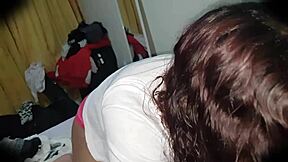 Riding stepdad's yummy cock!