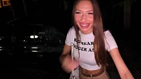 He Controls My Vibrator On Date For Explosive Orgasms