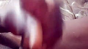 juicy african solo anal play wet pussy tease