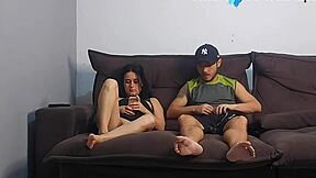 risky sex with husband's best friend feels so dirty