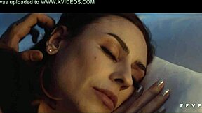 dread hot emme white fucks hard on bed fever