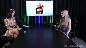 kyra sex and vitoria beatriz hottest moments in sheer red hot cast part 2!