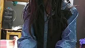 Daddy Boss Films Black Slut's Epic Close-Up Blowjob