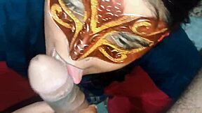 Neha Bhabhi Gulps Down Massive Cock Cum In Sloppy Mouthful Finish?