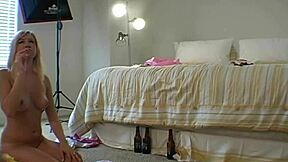 omg naked 18yo petite blonde teases tits in game fetish!!