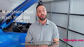 mechanic stepdad teaches me dipstick checking basics