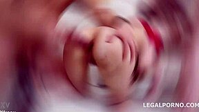 First dp balls deep? Gapes rough anal pussy cumface okami fox!