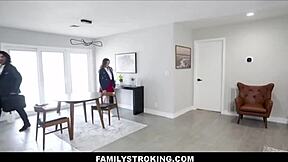 petite blonde stepdaughter and stepson join big ass stepmom for groupsex - katie kush sophia locke