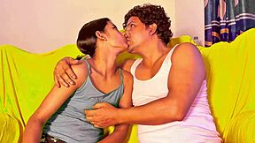 Sistya's Romantic Squirting Fuck With Skinny Girlfriend Feels So Real