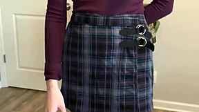 skinny teen slut rips clothes masturbates giant dildo creaming pussy