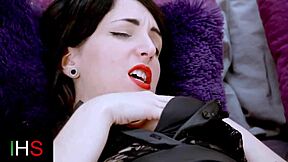 sexy lingerie teen rims ass licks pussy rides cock in swollen vagina frenzy