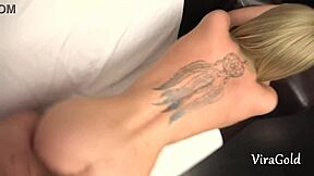 Watch This Slender Blonde's Tight Ass Get Pounded Hard By Olivia Devine!