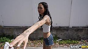 notorious cai skips panties for asian creampie pounding