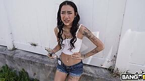 notorious cai skips panties for asian creampie pounding