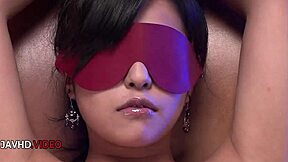 Eririka Katagiri bound in toys for extreme pleasure overload satisfaction