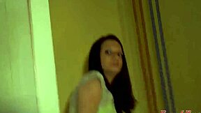 Petite Brunette Peyton Deepthroats Monster Cock Before Pussy Pounding Facial