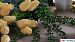 Big Boobs Tgirl Izzy Wilde Gets Ass Rimmed Deep