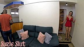 Milf begs technicians for double penetration total?