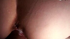 Close up doggystyle pounding! Big cock stretches extreme tight virgin pussy 😩💦