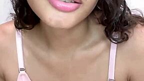 skinny princess fingers tight pussy horny in bed solo masturbation bliss