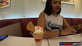 Big Ass Thai Teen Bent Over Fucked by Boyfriend Hardcore