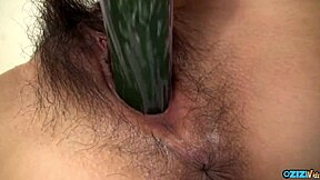 Man Plays with Young Girl's Pussy Hair Before Creampie